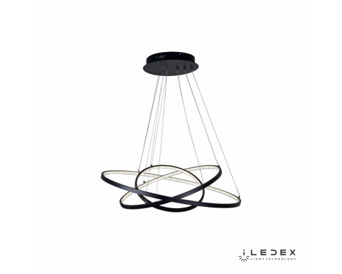 Оформить заказ Подвесная люстра iLedex D098-3 (800x600x400) BK| VIVID-LIGHT.RU