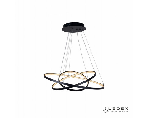 Оформить заказ Подвесная люстра iLedex D098-3 (800x600x400) BK| VIVID-LIGHT.RU
