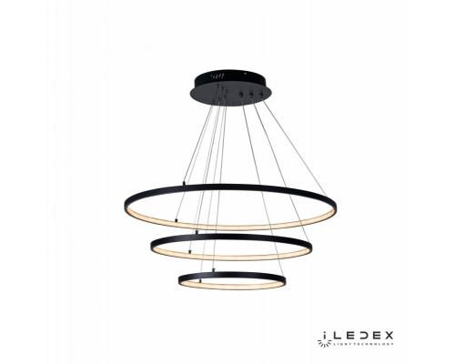 Оформить заказ Подвесная люстра iLedex D098-3 (800x600x400) BK| VIVID-LIGHT.RU
