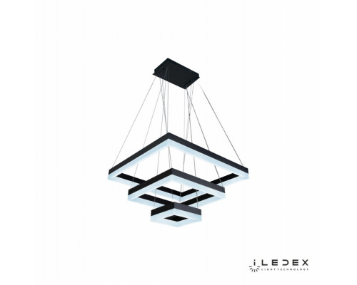 Заказать Подвесная люстра iLedex D0319-3 (200x400x600) BK| VIVID-LIGHT.RU