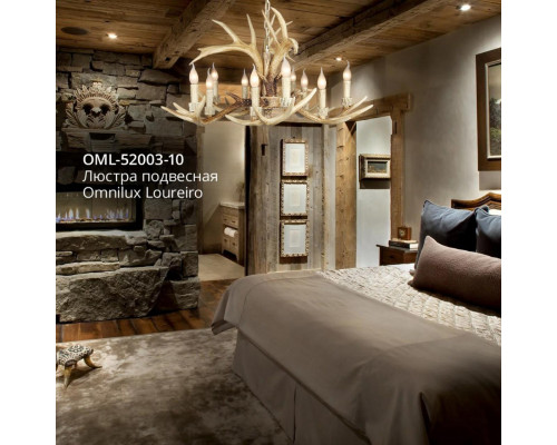 Оформить заказ Подвесная люстра OML-52003-10 Omnilux| VIVID-LIGHT.RU