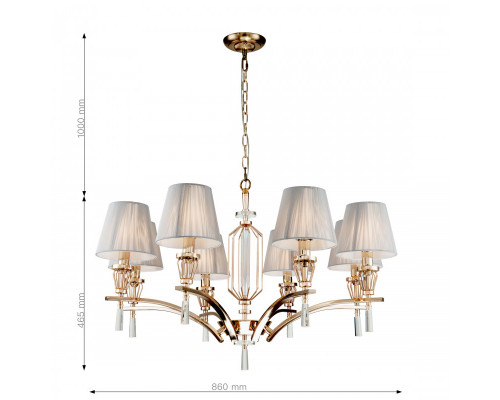 Сделать заказ Подвесная люстра Favourite 2690-8P| VIVID-LIGHT.RU