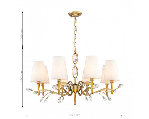 Заказать Подвесная люстра Favourite 2703-8P| VIVID-LIGHT.RU