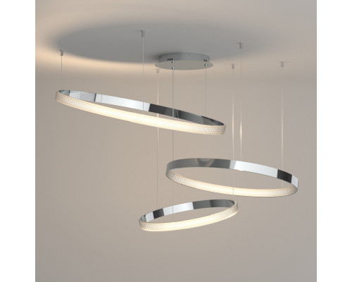 Сделать заказ Подвесная люстра Eurosvet 90275/3 хром Smart| VIVID-LIGHT.RU