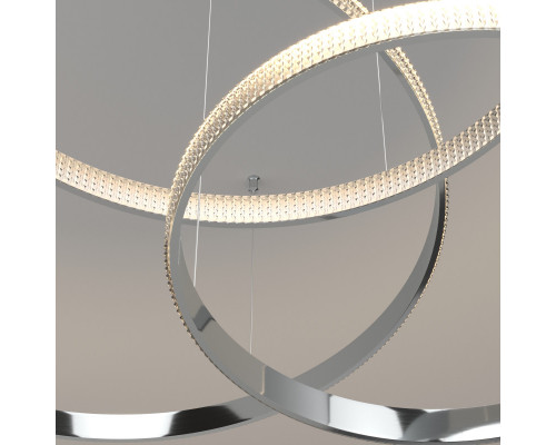 Сделать заказ Подвесная люстра Eurosvet 90275/3 хром Smart| VIVID-LIGHT.RU