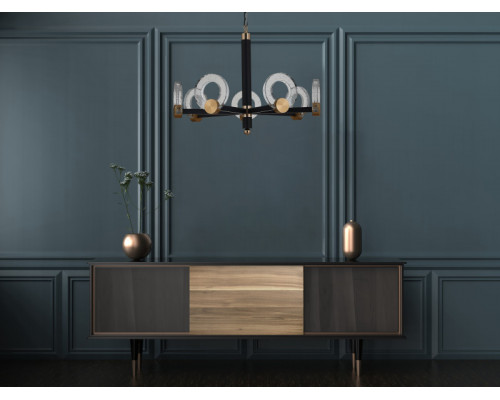 Купить Подвесная люстра SYNEIL 1086-LED28PL| VIVID-LIGHT.RU