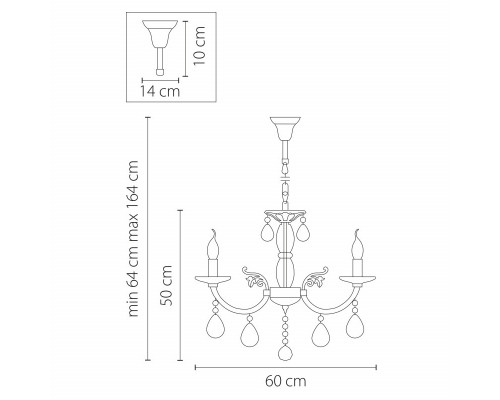 Заказать Подвесная люстра Lightstar 694064| VIVID-LIGHT.RU