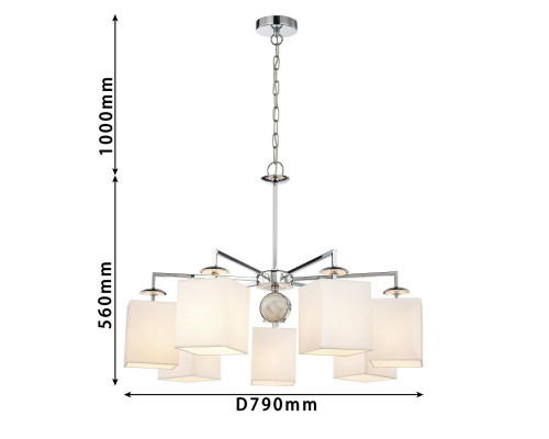 Заказать Подвесная люстра Favourite 2821-7P| VIVID-LIGHT.RU