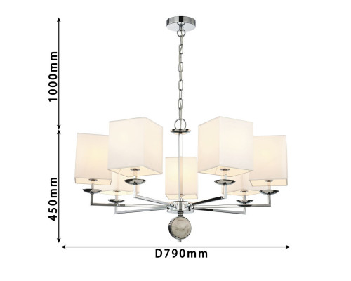 Заказать Подвесная люстра Favourite 2821-7P| VIVID-LIGHT.RU