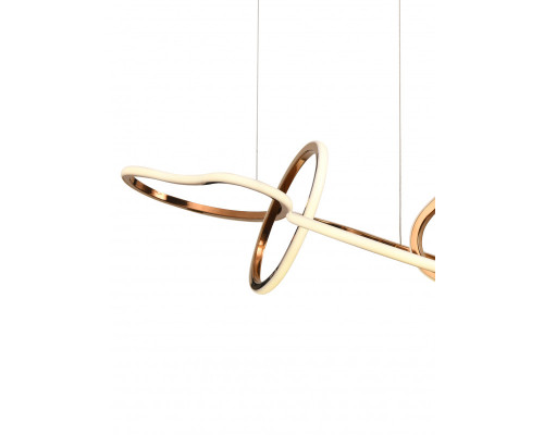 Купить Подвесная люстра Natali Kovaltseva LED LAMPS 81360 ROSE GOLD| VIVID-LIGHT.RU