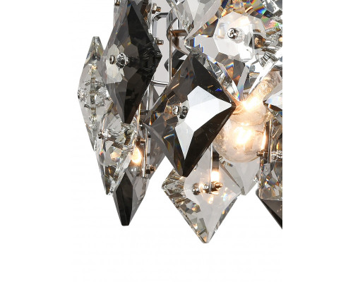 Купить Подвесная люстра Natali Kovaltseva SIERRA II 81447/5C CHROME| VIVID-LIGHT.RU