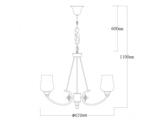 Купить Подвесная люстра MW-Light 386017706| VIVID-LIGHT.RU