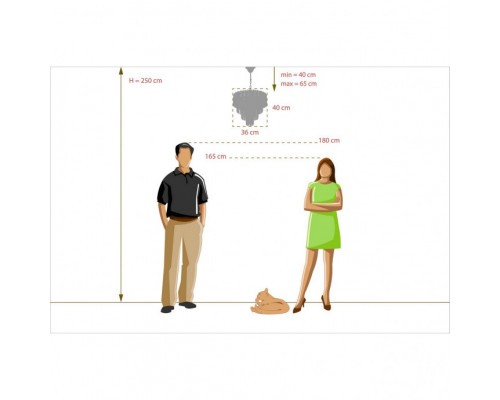 Купить Подвесная люстра DeMarkt 111014205| VIVID-LIGHT.RU