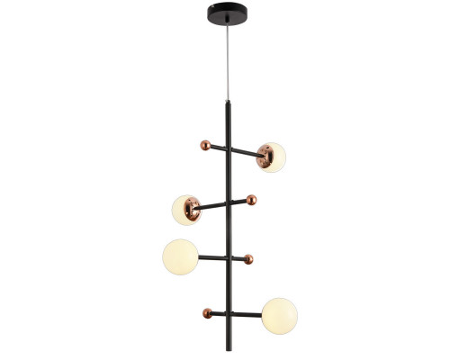 Сделать заказ Подвесная люстра Natali Kovaltseva LED LAMPS 81338 GOLD BLACK| VIVID-LIGHT.RU