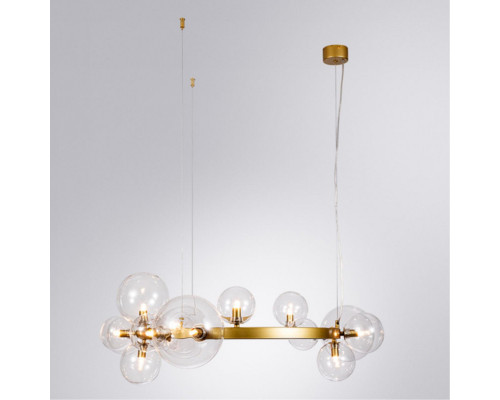Оформить заказ Подвесная люстра ARTE Lamp A7790SP-15GO| VIVID-LIGHT.RU