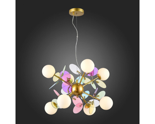 Заказать Подвесная люстра Evoluce SLE2502-203-08| VIVID-LIGHT.RU