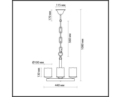 Сделать заказ Подвесная люстра Odeon Light 2767/4| VIVID-LIGHT.RU