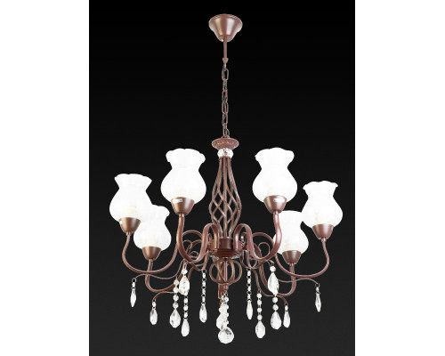 Заказать Подвесная люстра TOPLIGHT TL5680D-07PG| VIVID-LIGHT.RU