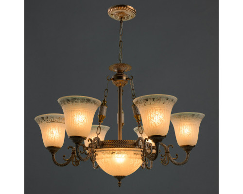 Купить Подвесная люстра ARTE Lamp A1032LM-6-3WG| VIVID-LIGHT.RU