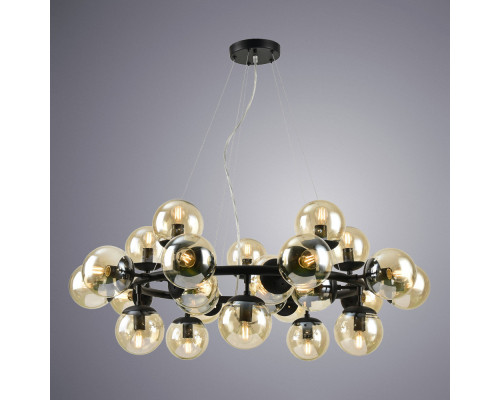 Заказать Подвесная люстра ARTE Lamp A1664SP-25BK| VIVID-LIGHT.RU
