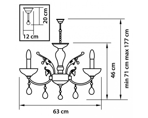 Оформить заказ Подвесная люстра Lightstar 717062| VIVID-LIGHT.RU