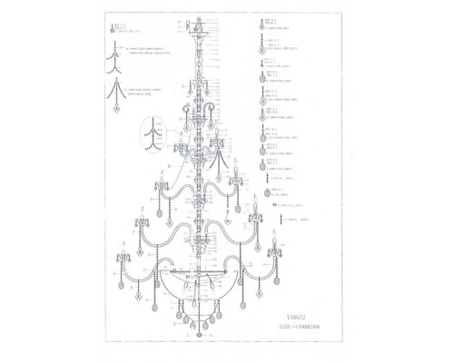 Сделать заказ Подвесная люстра Lightstar 710572| VIVID-LIGHT.RU