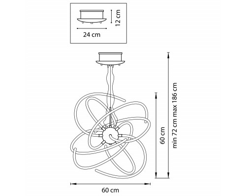 Заказать Подвесная люстра Lightstar 748154| VIVID-LIGHT.RU