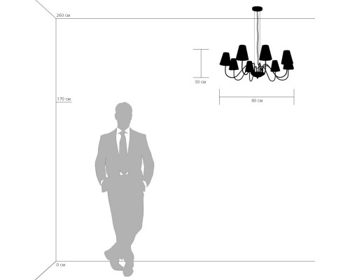 Оформить заказ Подвесная люстра Lightstar 758082| VIVID-LIGHT.RU