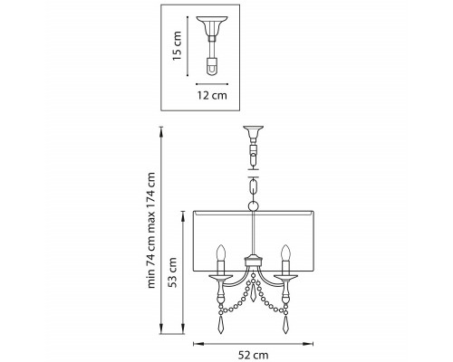 Купить Подвесная люстра Lightstar 725036| VIVID-LIGHT.RU