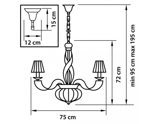 Сделать заказ Подвесная люстра Lightstar 702104| VIVID-LIGHT.RU