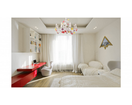 Заказать Подвесная люстра Lucia Tucci FIORI DI ROSE 185.8| VIVID-LIGHT.RU