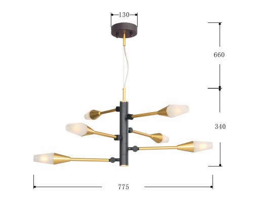 Оформить заказ Подвесная люстра Favourite 2565-6P| VIVID-LIGHT.RU