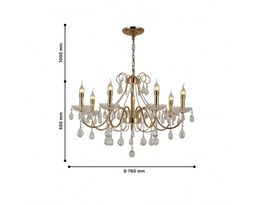 Оформить заказ Подвесная люстра F-Promo 2574-7P| VIVID-LIGHT.RU