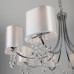 Сделать заказ Подвесная люстра Eurosvet 10084/8 хром/прозрачный хрусталь Strotskis| VIVID-LIGHT.RU