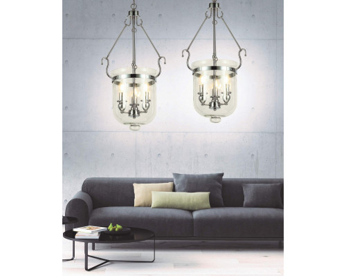 Купить Подвесная люстра Lumina Deco LDP 6116-3 CHR| VIVID-LIGHT.RU