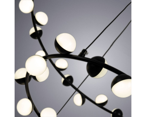 Заказать Подвесная люстра ARTE Lamp A3619SP-48BK| VIVID-LIGHT.RU