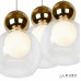 Купить Подвесная люстра iLedex C4476-3R GL| VIVID-LIGHT.RU