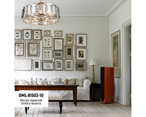 Сделать заказ Подвесная люстра Omnilux OML-81503-10| VIVID-LIGHT.RU