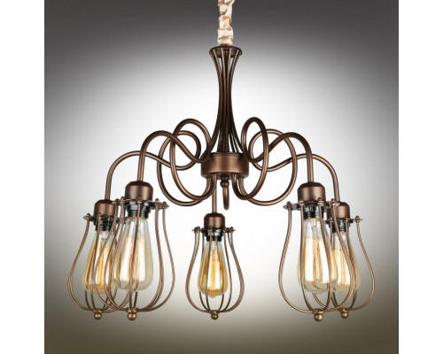 Купить Подвесная люстра Omnilux OML-90003-05| VIVID-LIGHT.RU