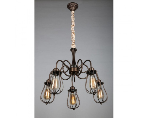 Купить Подвесная люстра Omnilux OML-90003-05| VIVID-LIGHT.RU