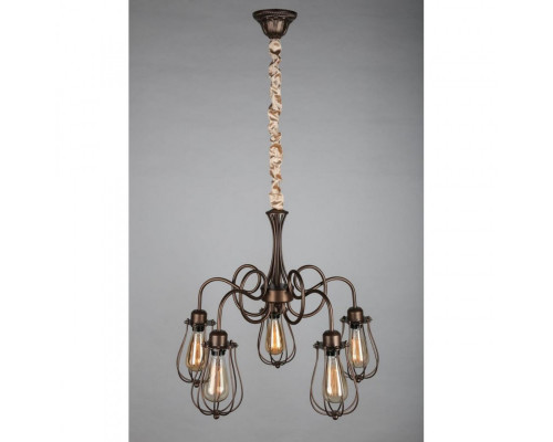 Купить Подвесная люстра Omnilux OML-90003-05| VIVID-LIGHT.RU