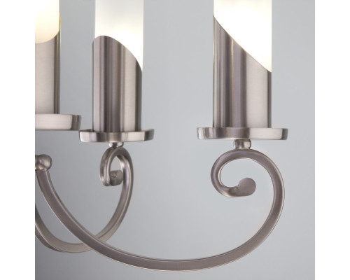 Оформить заказ Подвесная люстра Eurosvet 60117/5 никель| VIVID-LIGHT.RU