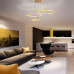 Купить Подвесная люстра Eurosvet 90280/3 золото Smart| VIVID-LIGHT.RU