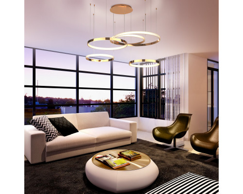 Сделать заказ Подвесная люстра Eurosvet 90275/5 медный Smart| VIVID-LIGHT.RU