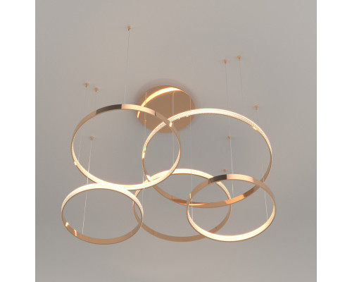 Сделать заказ Подвесная люстра Eurosvet 90275/5 медный Smart| VIVID-LIGHT.RU