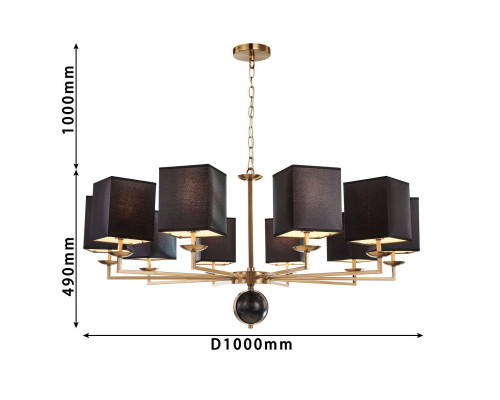 Купить Подвесная люстра Favourite 2822-10P| VIVID-LIGHT.RU