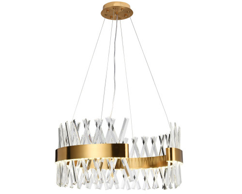 Сделать заказ Подвесная люстра Natali Kovaltseva LED LAMPS 81358 GOLD SATIN| VIVID-LIGHT.RU