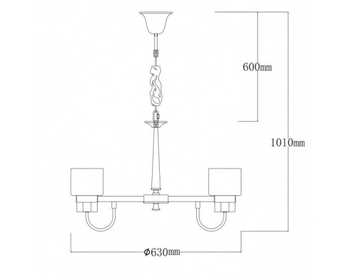 Сделать заказ Подвесная люстра MW-Light 483014906| VIVID-LIGHT.RU