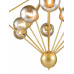Оформить заказ Подвесная люстра Natali Kovaltseva STUTTGART 91006/10C GOLD| VIVID-LIGHT.RU