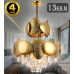 Заказать Подвесная люстра Natali Kovaltseva VALENCIA 91009/4C GOLD| VIVID-LIGHT.RU
